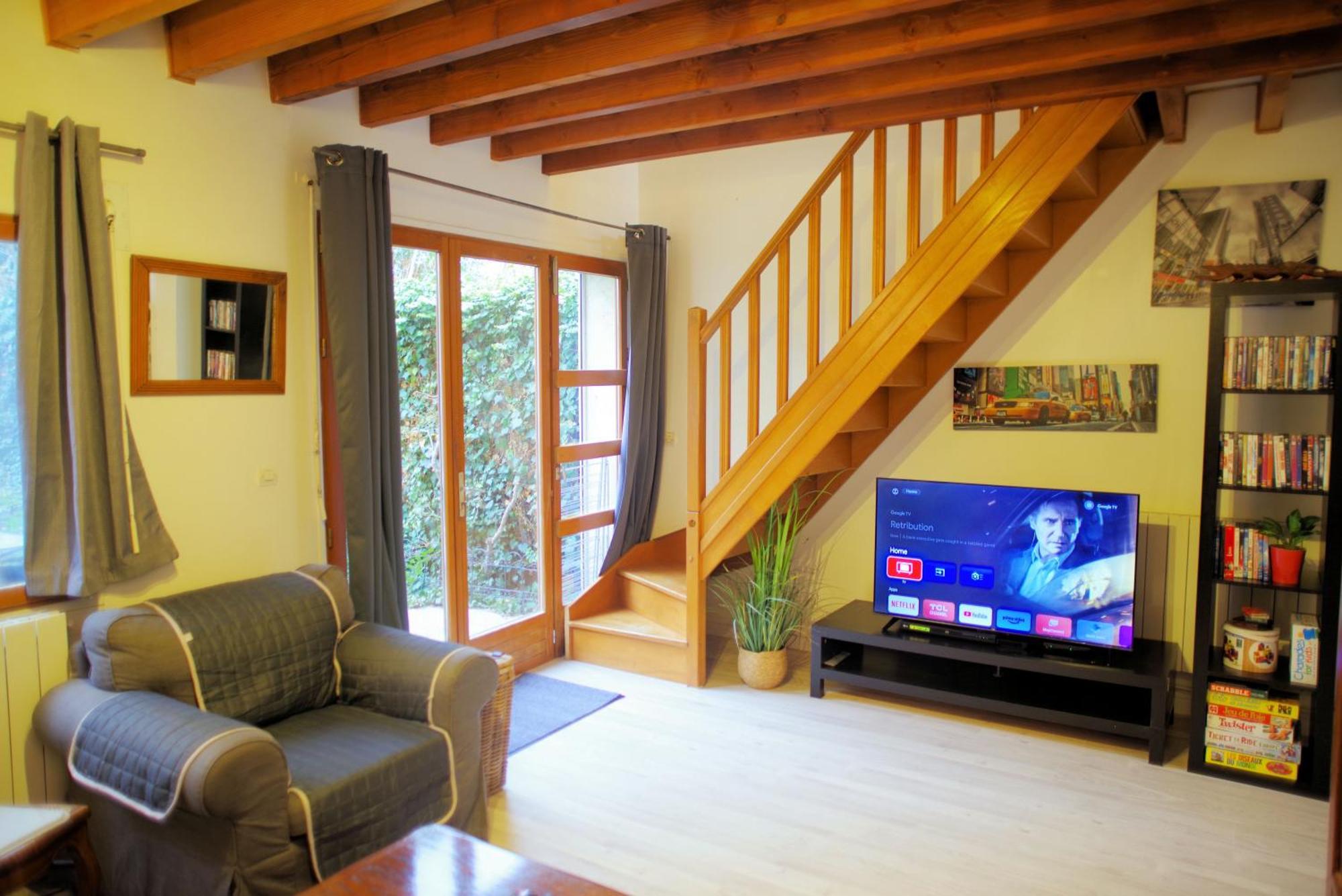Maison De Charme Avec Jardin A 10Mn De Paris Нантерр Экстерьер фото
