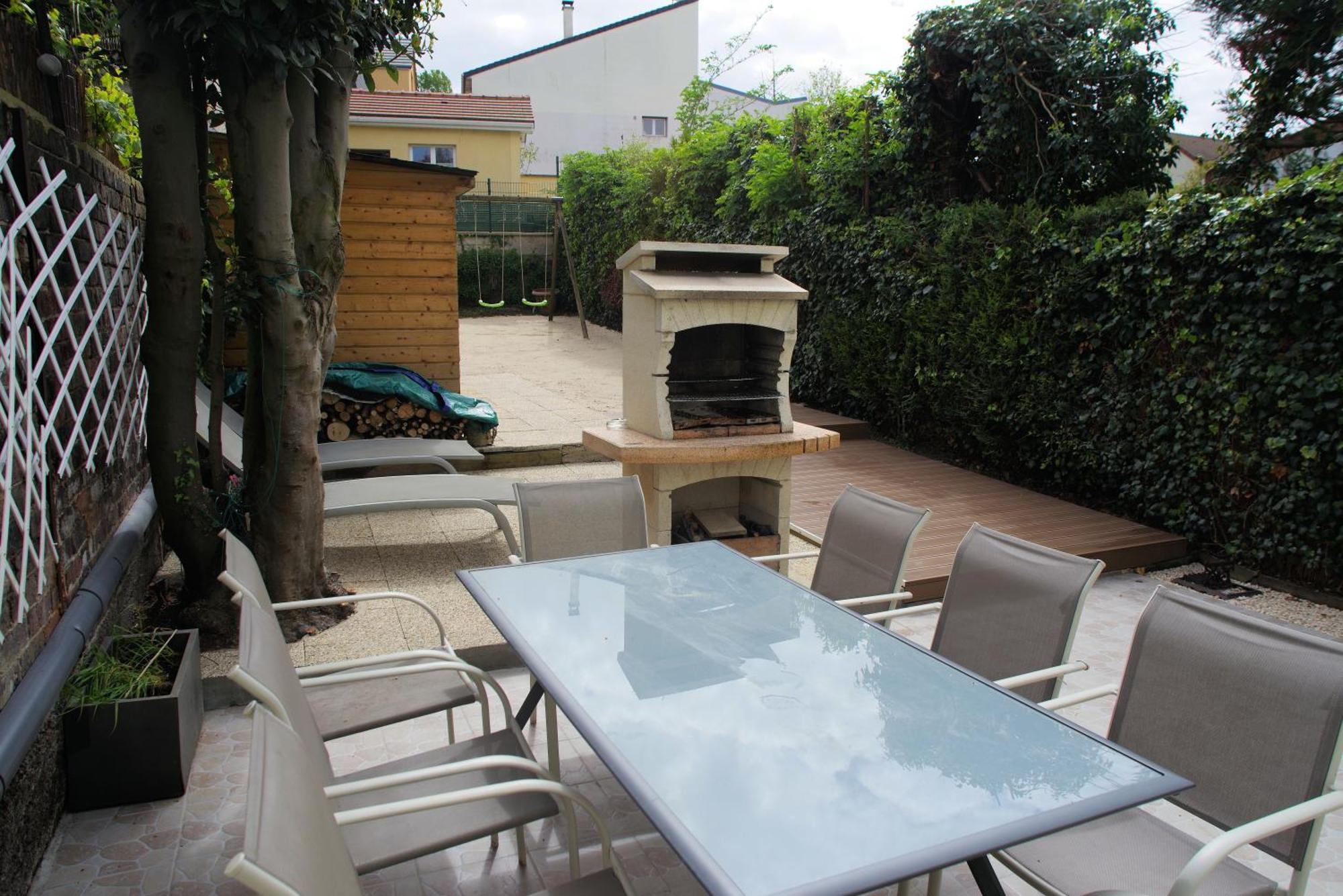 Maison De Charme Avec Jardin A 10Mn De Paris Нантерр Экстерьер фото